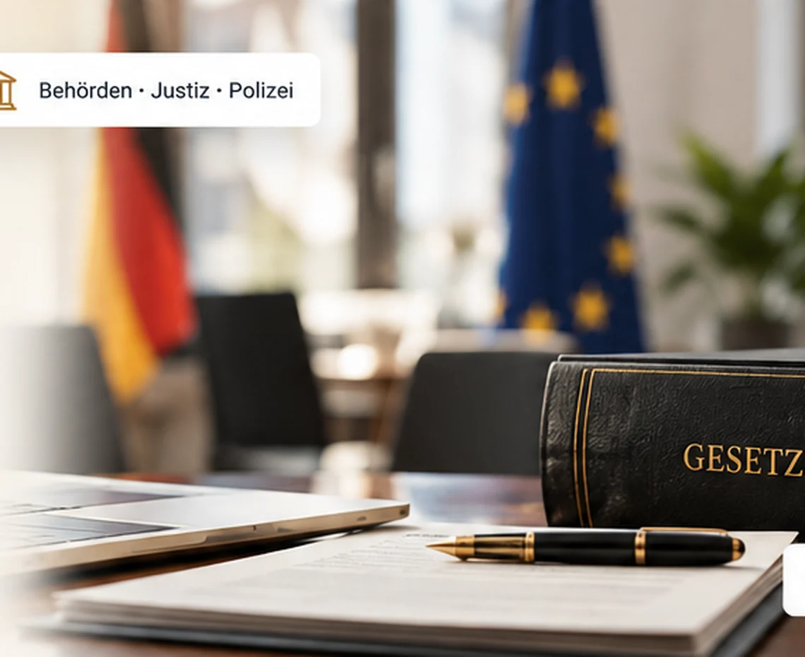 Professionelle Sprachdienstleistungen für Behörden, Justiz und Polizei